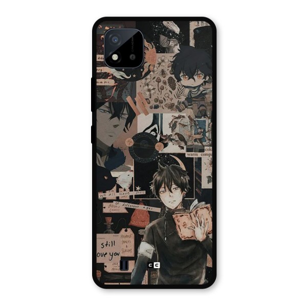 Yuno Collage Metal Back Case for Realme C11 2021