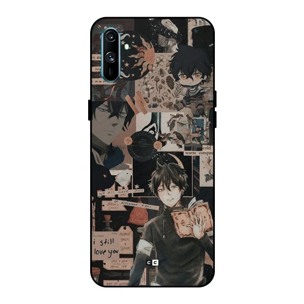 Yuno Collage Metal Back Case for Realme C3