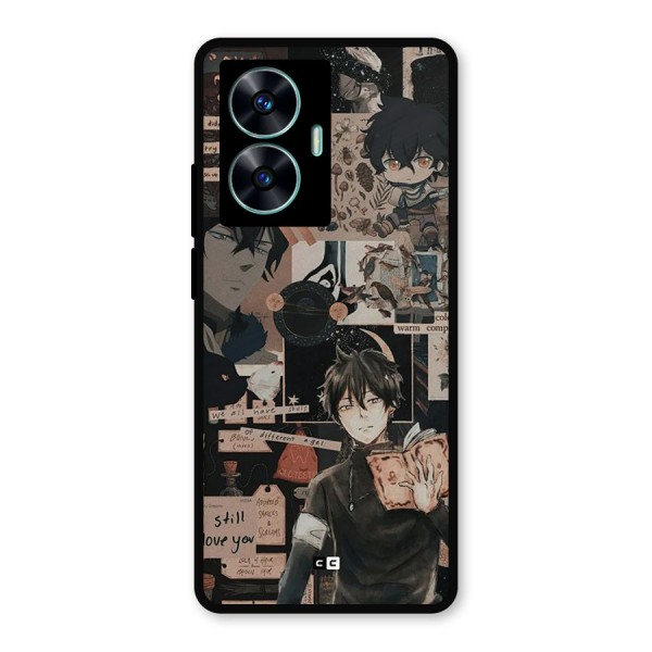 Yuno Collage Metal Back Case for Realme C55