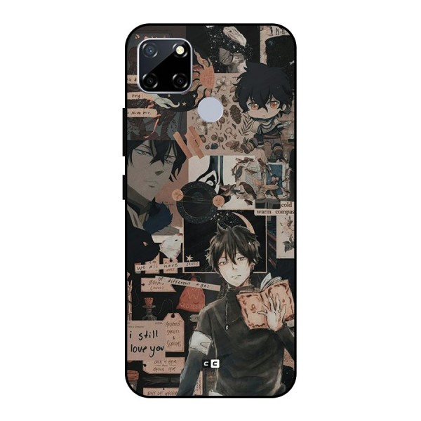 Yuno Collage Metal Back Case for Realme Narzo 20