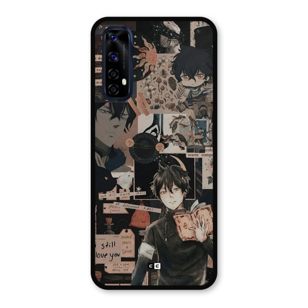 Yuno Collage Metal Back Case for Realme Narzo 20 Pro