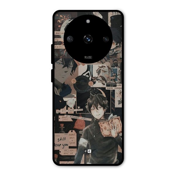 Yuno Collage Metal Back Case for Realme Narzo 60 5G