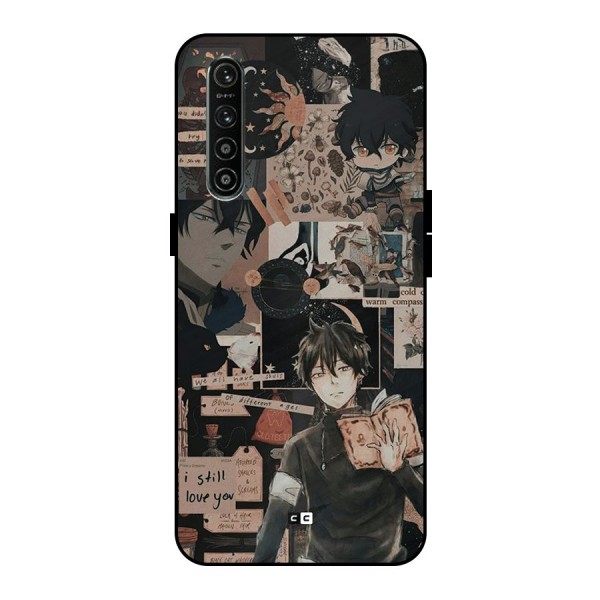 Yuno Collage Metal Back Case for Realme XT