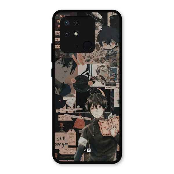 Yuno Collage Metal Back Case for Redmi 10