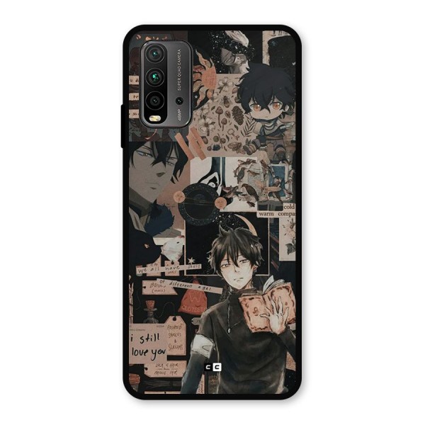 Yuno Collage Metal Back Case for Redmi 9 Power