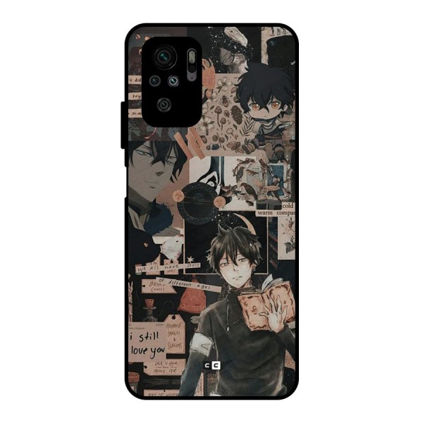 Yuno Collage Metal Back Case for Redmi Note 10S