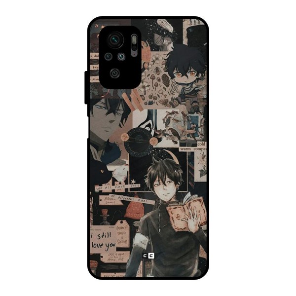 Yuno Collage Metal Back Case for Redmi Note 11 SE