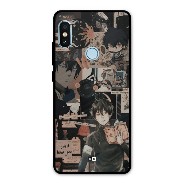 Yuno Collage Metal Back Case for Redmi Note 5 Pro