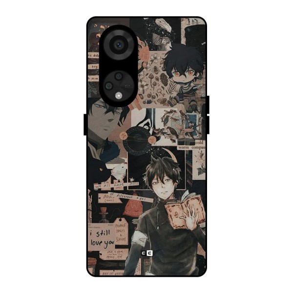 Yuno Collage Metal Back Case for Reno8 T 5G