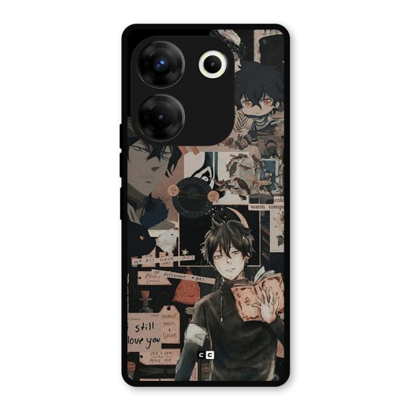 Yuno Collage Metal Back Case for Tecno Camon 20