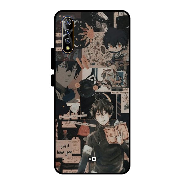 Yuno Collage Metal Back Case for Vivo S1