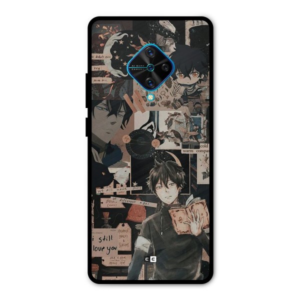 Yuno Collage Metal Back Case for Vivo S1 Pro