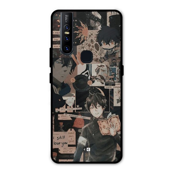 Yuno Collage Metal Back Case for Vivo V15