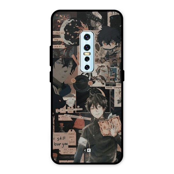 Yuno Collage Metal Back Case for Vivo V17 Pro