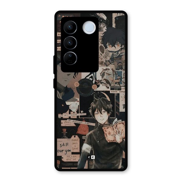 Yuno Collage Metal Back Case for Vivo V27 Pro