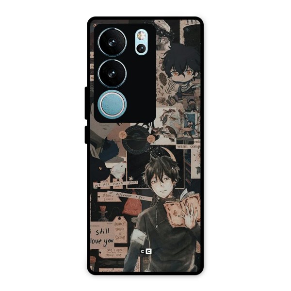 Yuno Collage Metal Back Case for Vivo V29