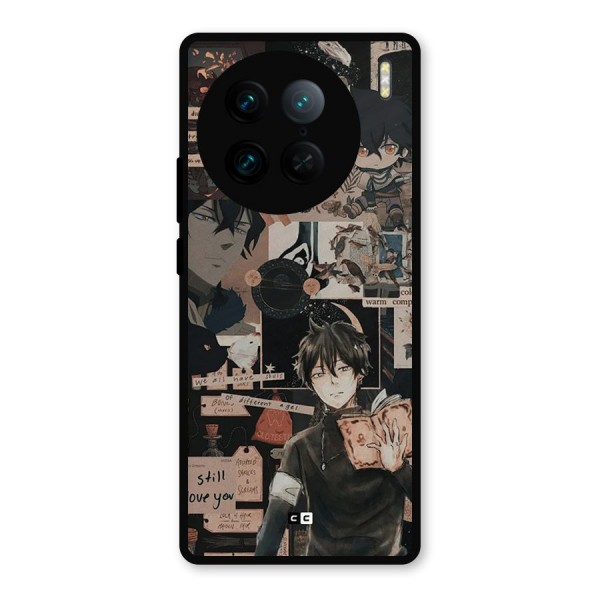 Yuno Collage Metal Back Case for Vivo X90 Pro