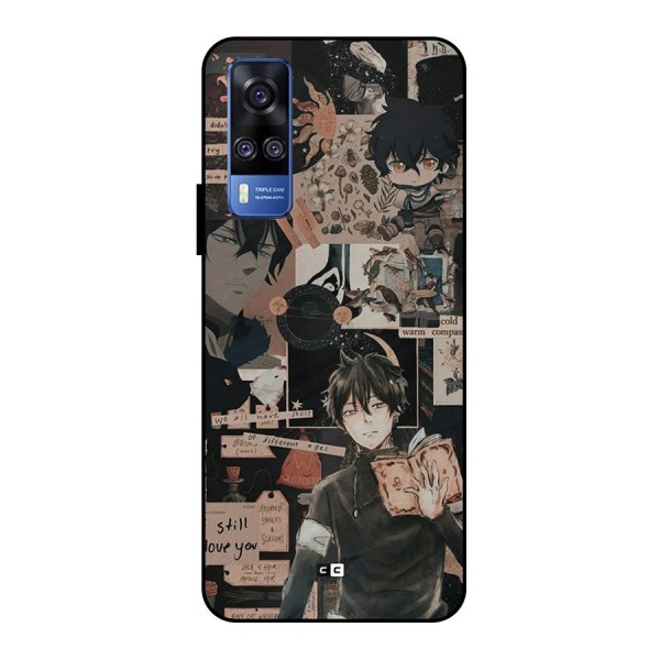 Yuno Collage Metal Back Case for Vivo Y51