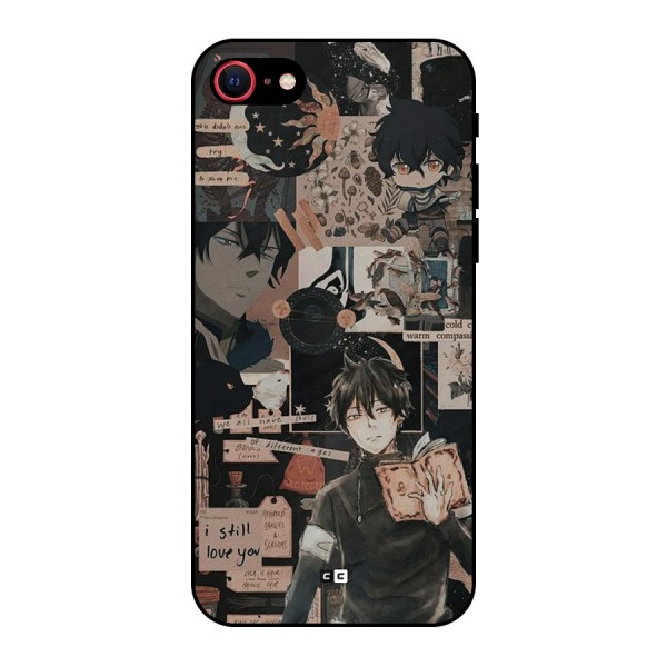 Yuno Collage Metal Back Case for iPhone 7