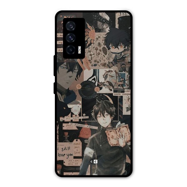 Yuno Collage Metal Back Case for iQOO 7 5G