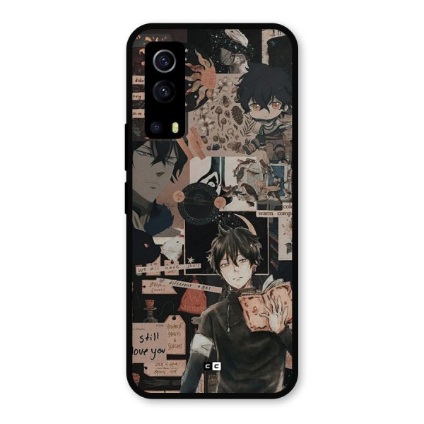 Yuno Collage Metal Back Case for iQOO Z3