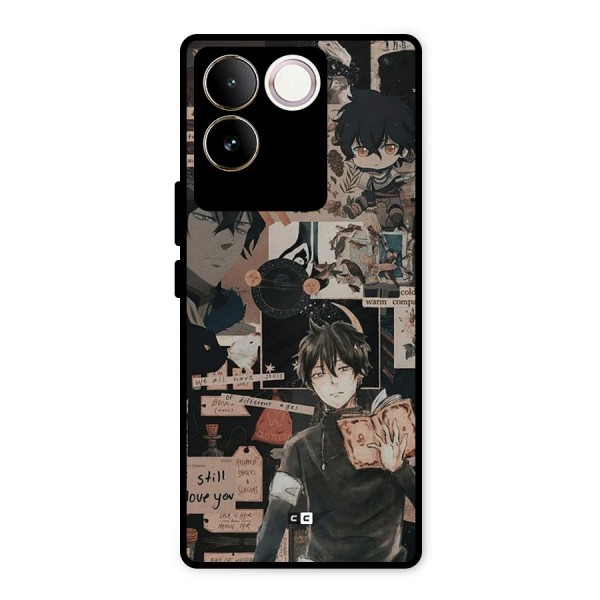 Yuno Collage Metal Back Case for iQOO Z7 Pro