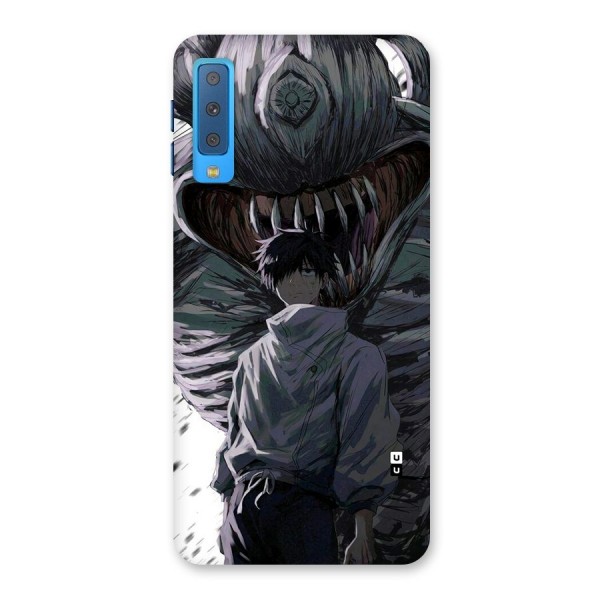 Yuta Strongest Curse User Back Case for Galaxy A7 (2018)