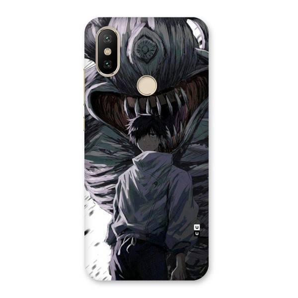 Yuta Strongest Curse User Back Case for Mi A2