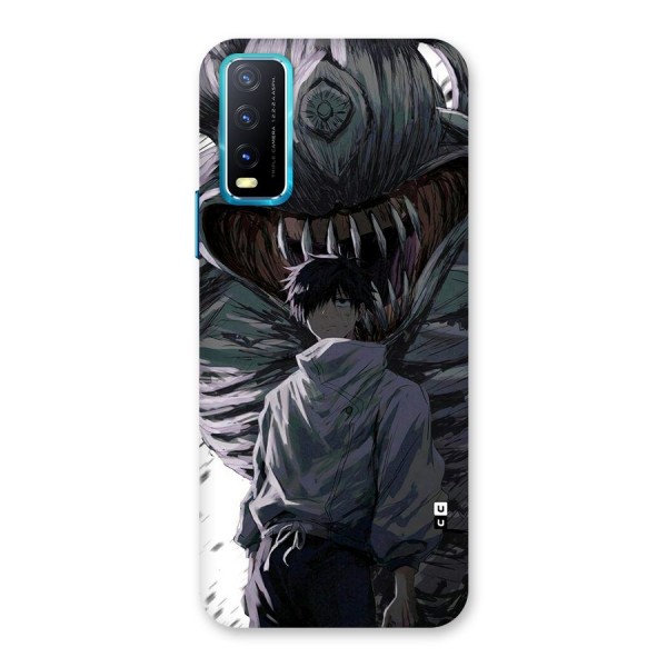 Yuta Strongest Curse User Back Case for Vivo Y12s