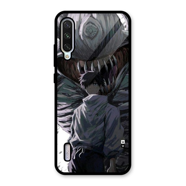 Yuta Strongest Curse User Glass Back Case for Mi A3