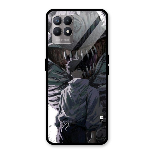 Yuta Strongest Curse User Glass Back Case for Realme 8i