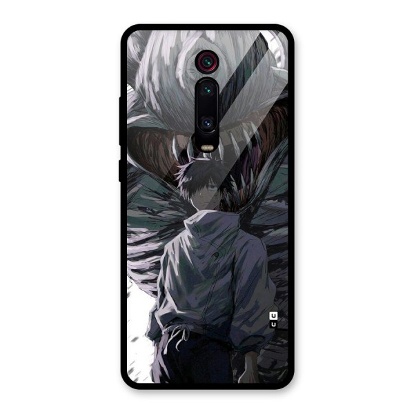 Yuta Strongest Curse User Glass Back Case for Redmi K20