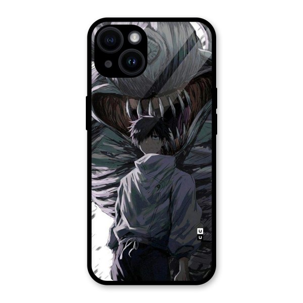 Yuta Strongest Curse User Glass Back Case for iPhone 14