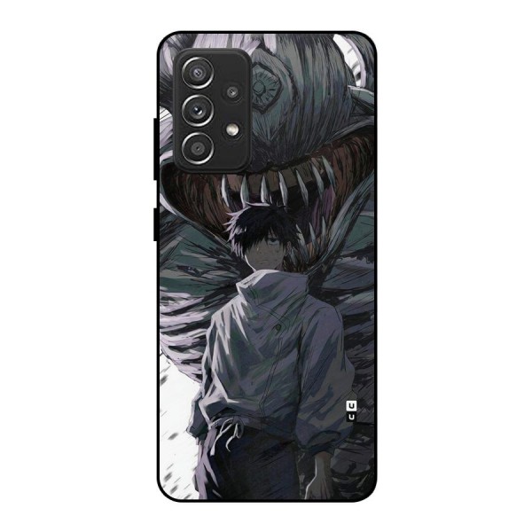 Yuta Strongest Curse User Metal Back Case for Galaxy A52