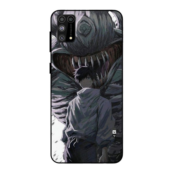 Yuta Strongest Curse User Metal Back Case for Galaxy F41