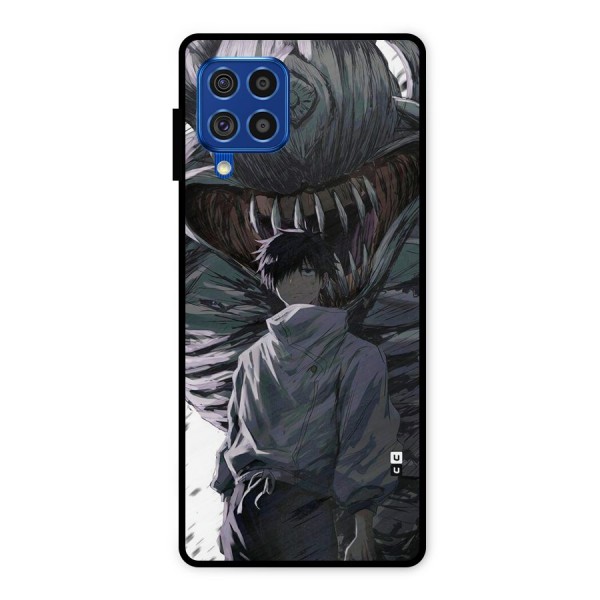 Yuta Strongest Curse User Metal Back Case for Galaxy F62