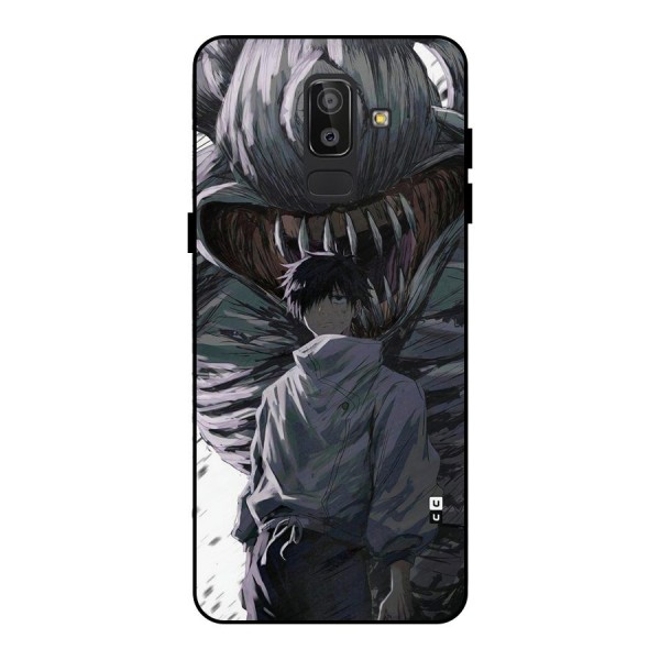 Yuta Strongest Curse User Metal Back Case for Galaxy J8