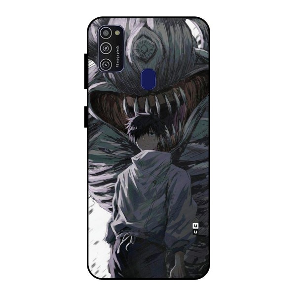 Yuta Strongest Curse User Metal Back Case for Galaxy M30s