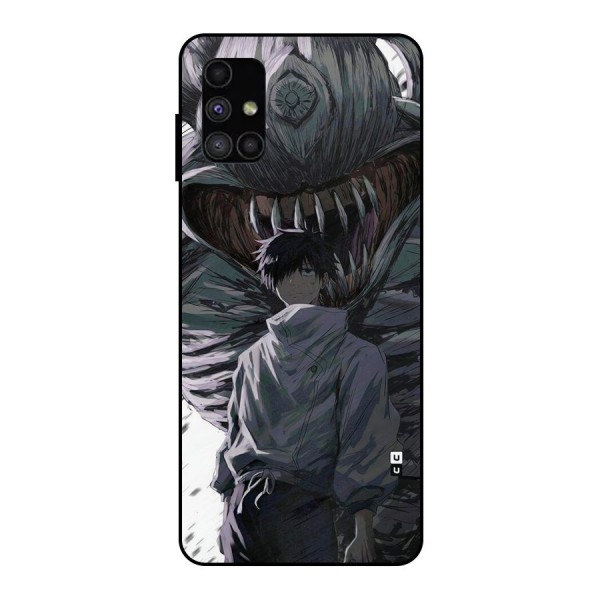 Yuta Strongest Curse User Metal Back Case for Galaxy M51