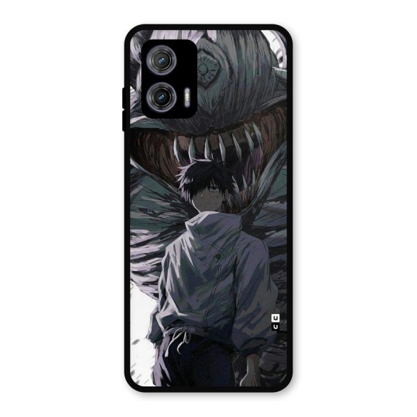 Yuta Strongest Curse User Metal Back Case for Moto G73