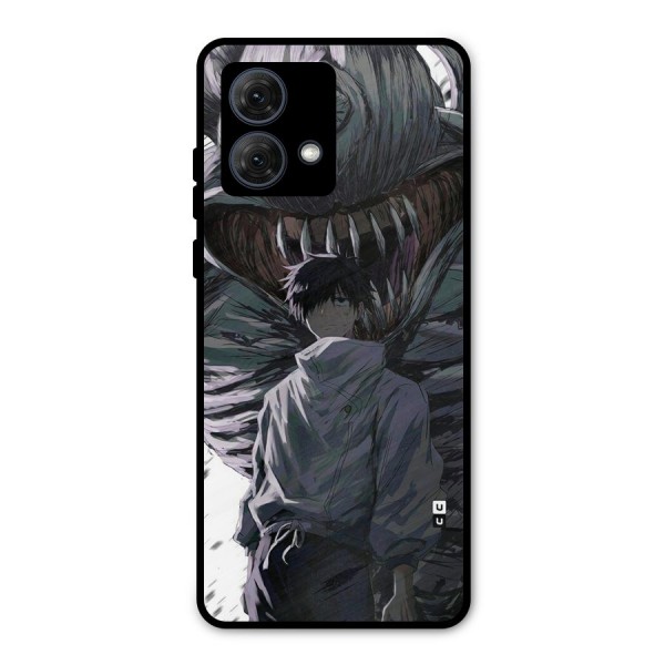 Yuta Strongest Curse User Metal Back Case for Moto G84