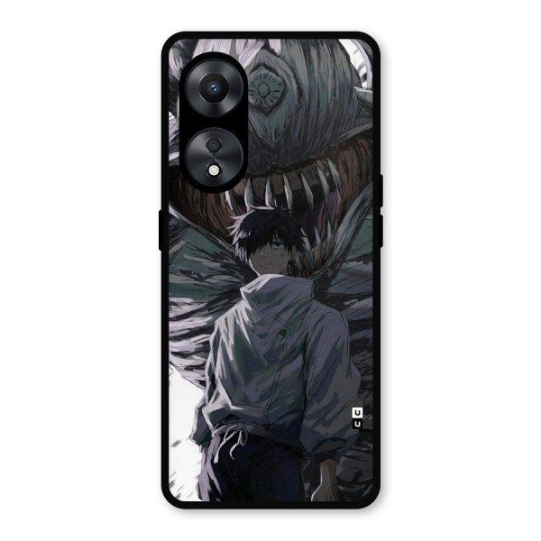 Yuta Strongest Curse User Metal Back Case for Oppo A78