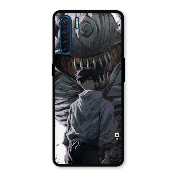 Yuta Strongest Curse User Metal Back Case for Oppo F15