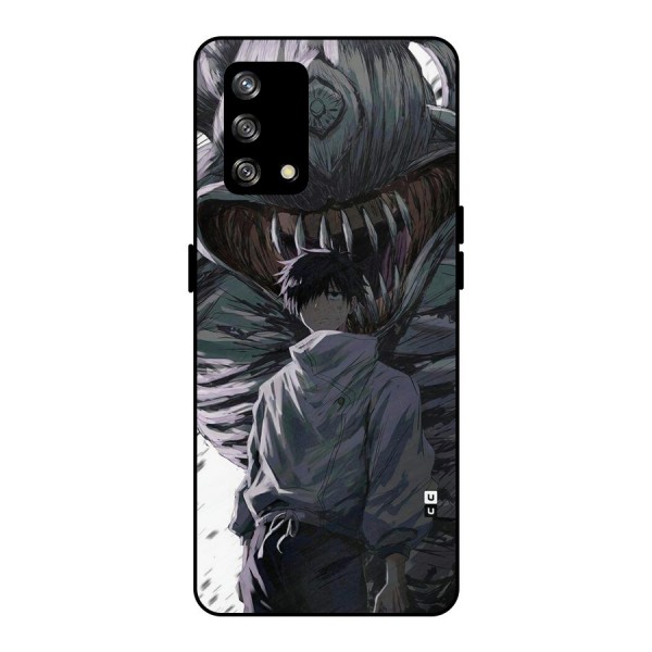 Yuta Strongest Curse User Metal Back Case for Oppo F19s