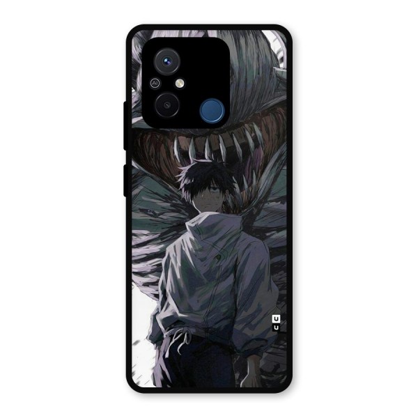 Yuta Strongest Curse User Metal Back Case for Poco C55