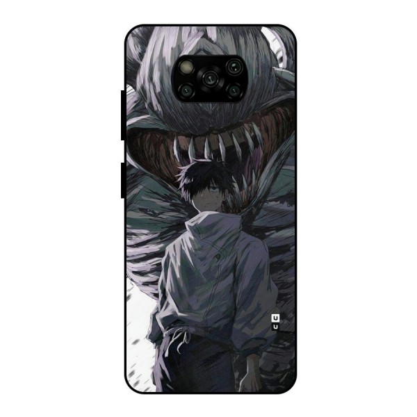 Yuta Strongest Curse User Metal Back Case for Poco X3