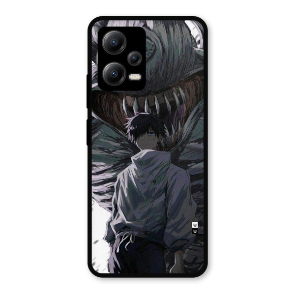 Yuta Strongest Curse User Metal Back Case for Poco X5