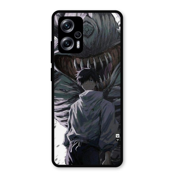 Yuta Strongest Curse User Metal Back Case for Redmi K50i