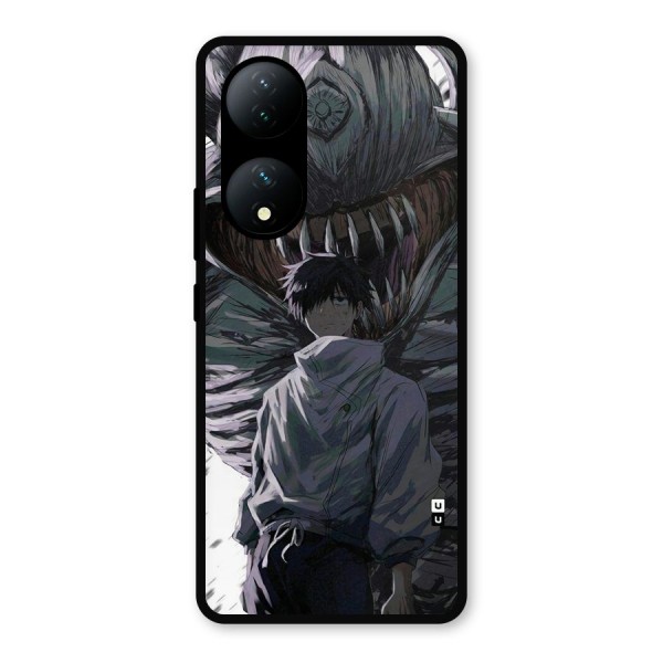 Yuta Strongest Curse User Metal Back Case for Vivo T2