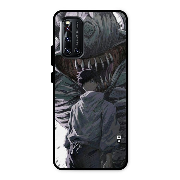 Yuta Strongest Curse User Metal Back Case for Vivo V19